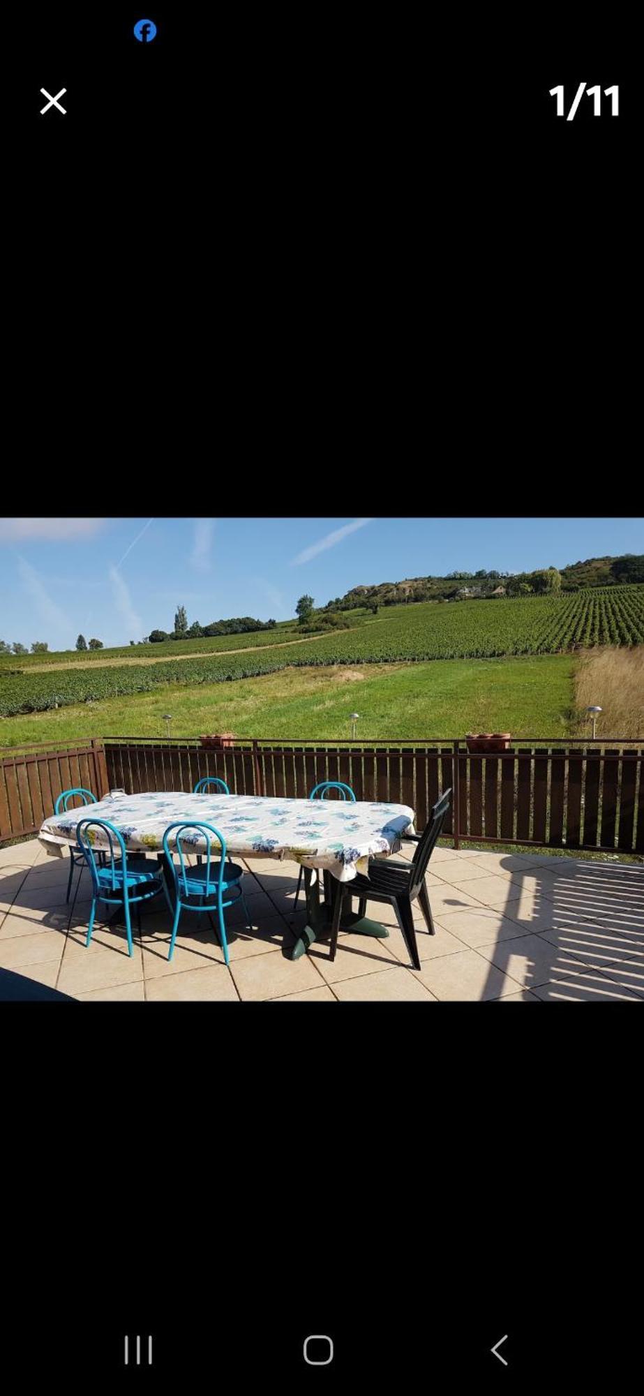 Maison Au Milieu Des Vignes Moroges Exterior foto